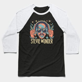 Stevie “The Genius” Wonder Baseball T-Shirt